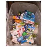 Tote Lot Of Assorted Items