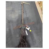 Glitter Broom, Lights Up, Halloween Decor