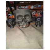 Skull Dish & Tea light Holders