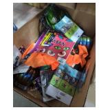 Box lot of Halloween decorations