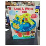 Sand and water table