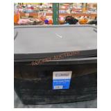 Plastic 18 Gallon Storage Tote w Chocolate