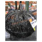 Halloween Decor Lighted Twig Pumpkin