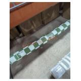 Green outdoor rug