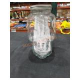 Glass Skull Drink Dispenser