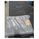 Gray bath rug