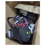 Box lot of Halloween items