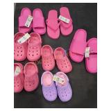Lots Kids Croc Size 7/8  11/12  2/3  Ladies Size