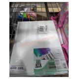4 11" x 14" canvases