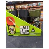 Glass Butt Bucket Sold As Is Where Is No