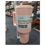 40oz Stainless Steel Secure Sip Mug w/ Straw