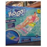 (1) Pool Lounge, Backrest, Water Float, Ages 12+