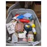 Tote Lot Of Assorted Items