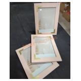 3pk Picture Frames, Home Decor, Pink