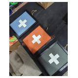 Set of 3 Framed Canvas Wall Decor
