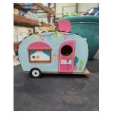 Ice cream trailer bird house