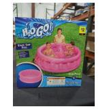 Space ship pool 60" x 60" x 17" pink