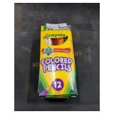 (10) 12 Colored Pencils