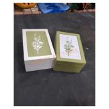 (2) Lock Boxes