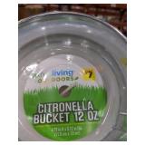 (2) Citronella Buckets