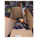 Box Lot Of Assorted Halloween Items