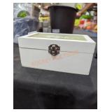 White jewelry box