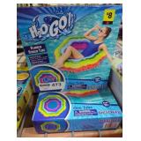 (2) Rainbow Ribbon Tubes, Water Float, Ages 12+