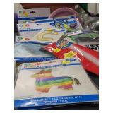 Birthday Balloon assortment w/ Garden Decor