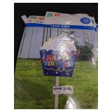 Yard Sign 26 in tall