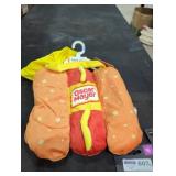 Oscar Mayer pet costume medium
