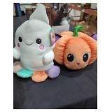 Super Soft Halloween Plush, Ghost, Pumpkin Cat