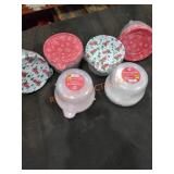 Round Holiday Container!Sold As Is Where Is No