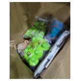 Box lot of cleaning supplies