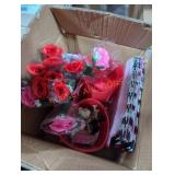Box lot valentines decorations