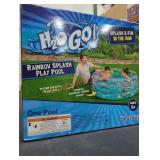 (1) Rainbow Splash Play Pool, 118 Gal, Ages 6+