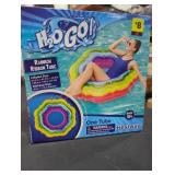 (2) One Rainbow Ribbon Tube, Water Float, Ages 12+