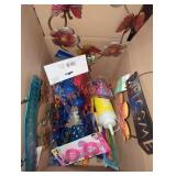 Mixed Summer Items, Swim Toys, Metal Signs