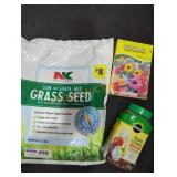 Garden Lot,Grass Seed, Flower Blend, Miracle-Gro