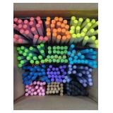 1 Case of Assorted Colors Fabric Markers,