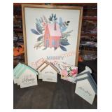 Home Decor Plaques & Framed Metal Art