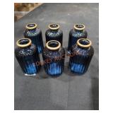 Glass Vase Qty 6