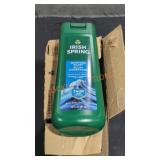 Case of four Irish Spring moisture blast body wash