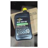 Case of 6 drive mxd sae 5w-20 conventional motor