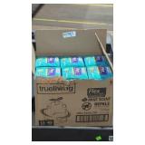 Case of 6 drawstring mint scented trash bags(45