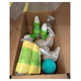 Cleaning Supplies Box Lot
