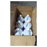 6 bottles of bleach box lot
