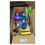 Cleaning supplies box lot