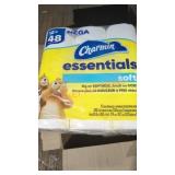 4 packs of 12 mega rolls of Charmin toilet paper