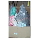 Blankets and pillows box lot