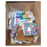 Stationary & Craft Box Lot